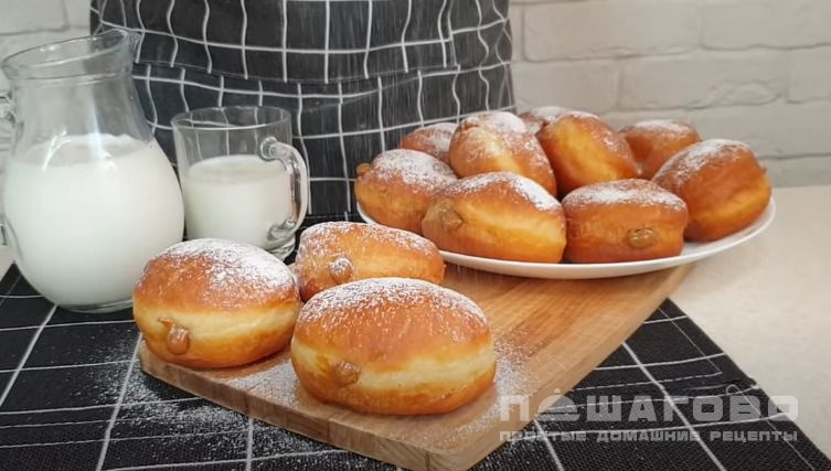 Пончики со сгущенкой