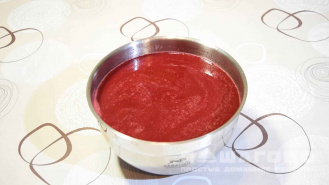 Фото приготовления рецепта: Морс из ягод - шаг 6