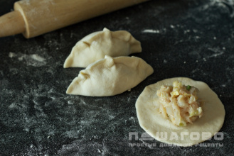 Фото приготовления рецепта: Китайские пельмени - шаг 16