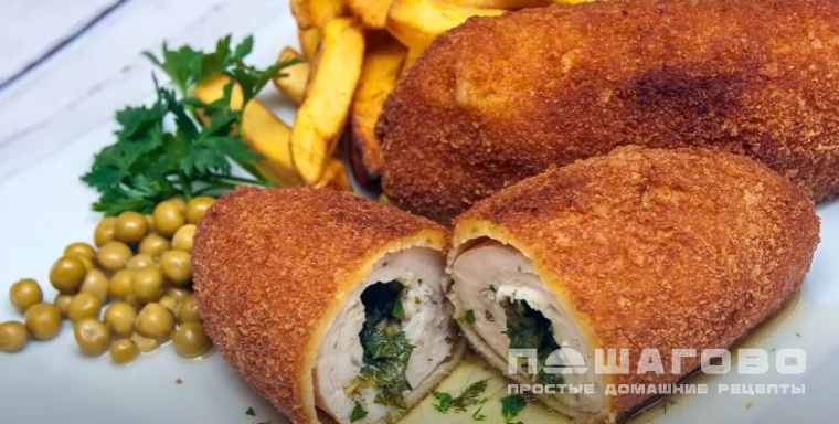 Классические котлеты по-киевски