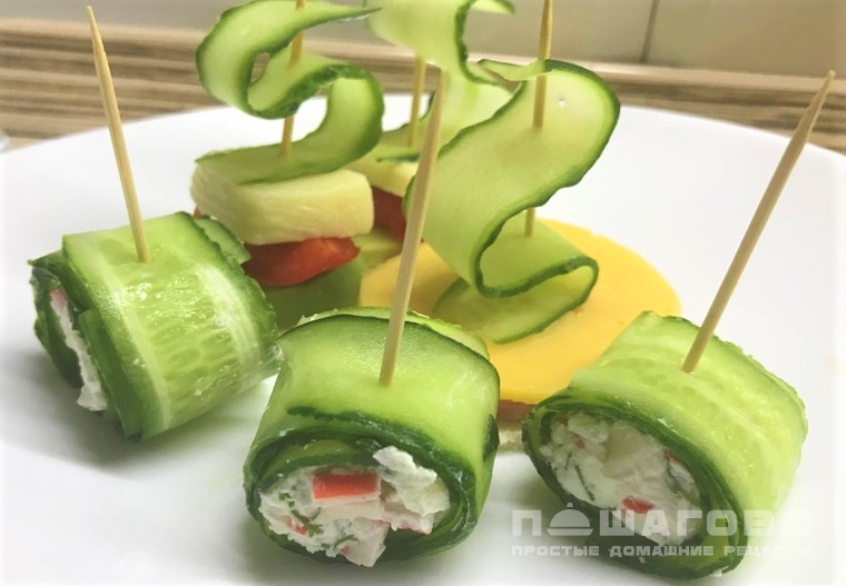 Ассорти из канапе на фуршет