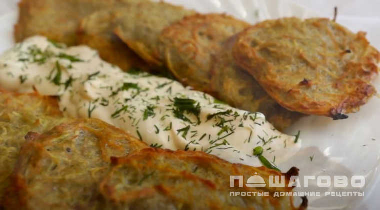 Картофельные драники в духовке