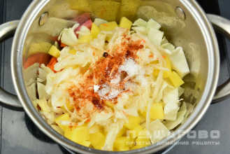 Фото приготовления рецепта: Польский суп из квашенной капусты - шаг 4