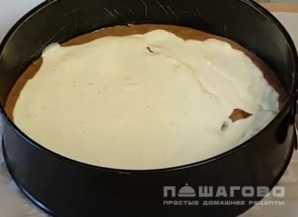 Фото приготовления рецепта: Шоколадный пирог с маскарпоне - шаг 6
