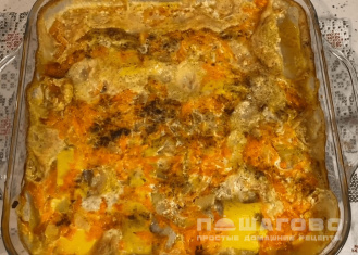 Фото приготовления рецепта: Пангасиус в сливочном соусе - шаг 3