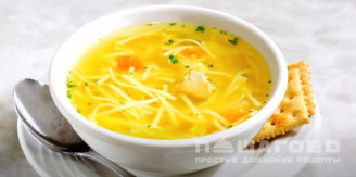 Фото приготовления рецепта: Куриный суп для ребенка - шаг 8