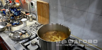 Фото приготовления рецепта: Суп из фазана - шаг 9