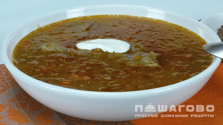 Традиционные русские щи
