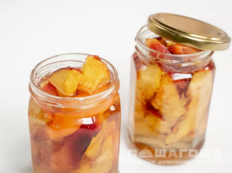 Фото приготовления рецепта: Персиковое варенье с лимоном - шаг 5