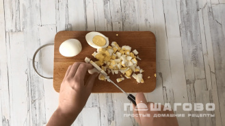 Фото приготовления рецепта: Салат с мясом свинины - шаг 3