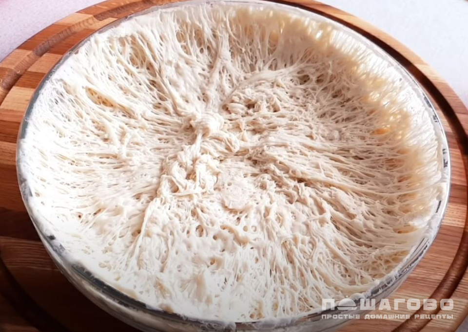 Фото приготовления рецепта: Дрожжевой пшеничный хлеб - шаг 5