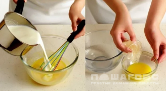 Фото приготовления рецепта: Шарлотка Руссе (русская шарлотка) - шаг 3