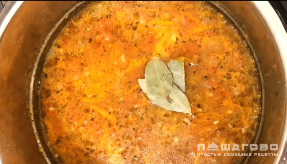 Фото приготовления рецепта: Харчо без мяса - шаг 5