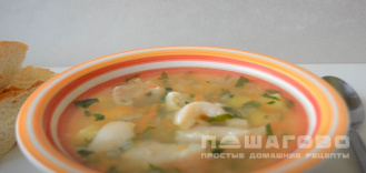 Фото приготовления рецепта: Суп из пангасиуса - шаг 12
