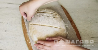 Фото приготовления рецепта: Хлеб цельнозерновой - шаг 8