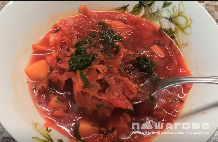 Свекольник ПП диетический