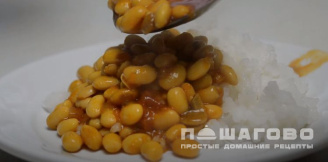 Фото приготовления рецепта: Каша из бобов сои - шаг 9