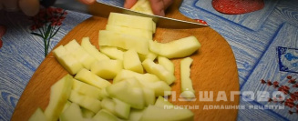 Фото приготовления рецепта: Салат Тещин язык на зиму - шаг 9