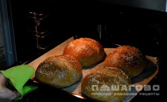 Фото приготовления рецепта: Отрубной хлеб - шаг 8