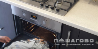 Фото приготовления рецепта: Голец с рисом - шаг 11