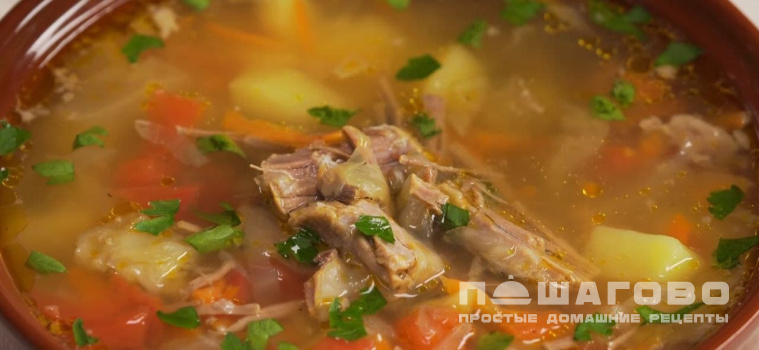 Свежие щи из капусты с картошкой
