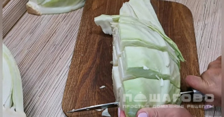Фото приготовления рецепта: Хрустящая маринованная капуста по-грузински - шаг 1