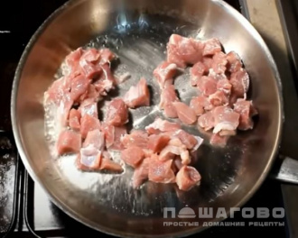 Фото приготовления рецепта: Овощное рагу с мясом - шаг 1