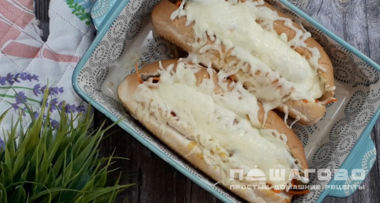 Хот-дог с сыром