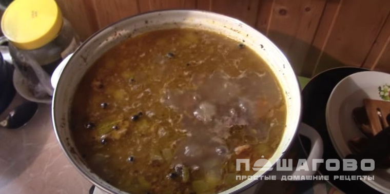 Суп из бобра