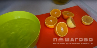 Фото приготовления рецепта: Лимонад домашний из апельсинов - шаг 4