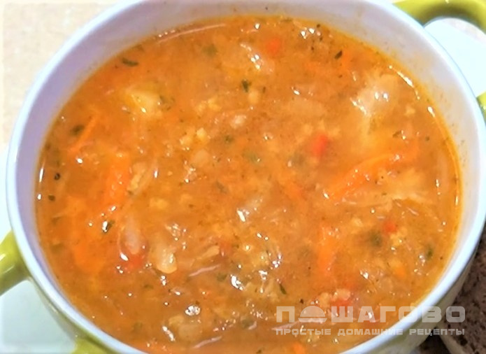 Запорожский капустняк с булгуром