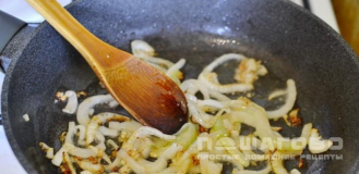 Фото приготовления рецепта: Баклажаны на зиму с майонезом с грибной приправой - шаг 5