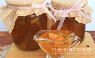 Фото приготовления рецепта: Варенье из одуванчиков с кусочками лимона и апельсина - шаг 8