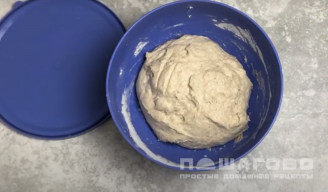 Фото приготовления рецепта: Серый хлеб - шаг 5