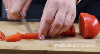 Фото приготовления рецепта: Макароны с креветками в чесночно-сливочном соусе - шаг 2
