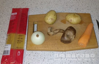 Фото приготовления рецепта: Грибной суп с картофелем - шаг 1