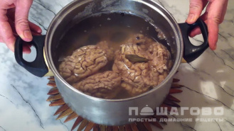 Фото приготовления рецепта: Говяжьи мозги, обжаренные в панировке - шаг 2