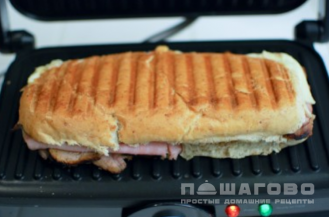 Фото приготовления рецепта: Кубинский сэндвич кубано - шаг 11