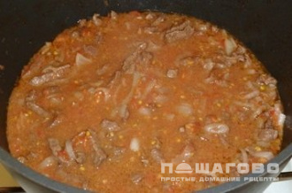 Фото приготовления рецепта: Рагу по-татарски - шаг 5