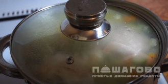 Фото приготовления рецепта: Суп из свежих огурцов - шаг 7