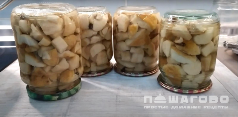 Маринование грибов
