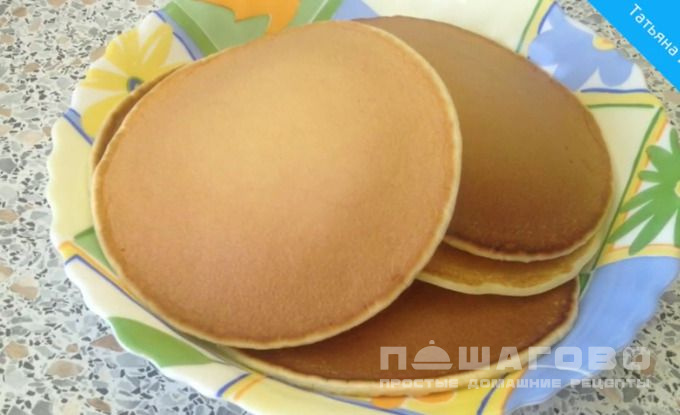 Хоткейки на молоке - американские оладьи