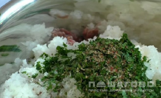 Фото приготовления рецепта: Хинкали калакури с мясом - шаг 5