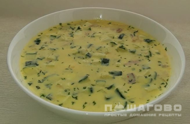 Окрошка без картошки