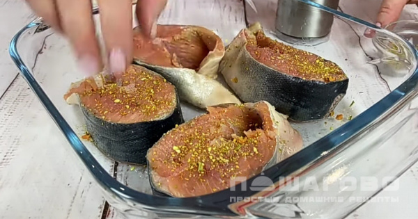 Горбуша запеченная в фольге в духовке рецепт с фото пошагово