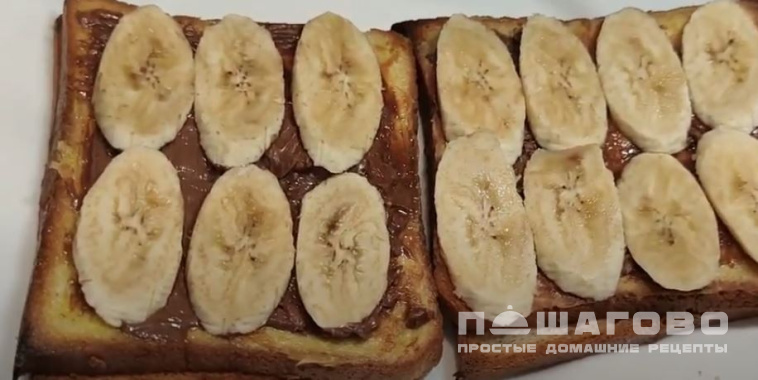 Гренки с шоколадом