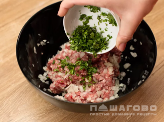 Фото приготовления рецепта: Хинкали из говядины - классический рецепт - шаг 2