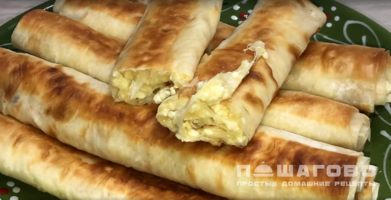 Сырные палочки из лаваша