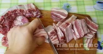 Фото приготовления рецепта: Жаркое по-деревенски со свиными ребрами - шаг 1