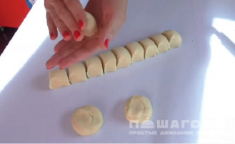 Фото приготовления рецепта: Хинкали калакури с мясом - шаг 6
